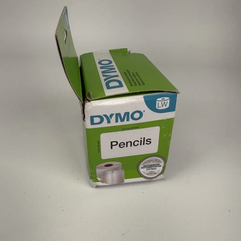 DYMO Multi Purpose Labels 1 1/4 x 2 1/4 1000 Labels Peel and Stick Rolls
